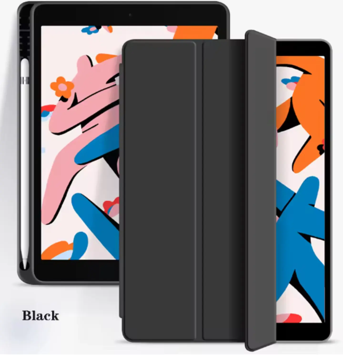 Carcasa Smart Cover Ranura Para iPad Pro 11 M4 2024 Negro 3