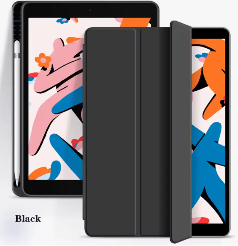 Carcasa Smart Cover Ranura Para iPad Pro 11 M4 2024 Negro 3