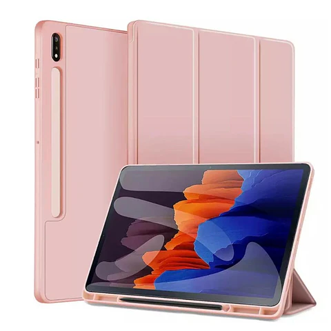 Funda Carcasa Smart Cover Ranura Para Tab S10 Fe 10.9 Rosado