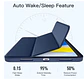 Carcasa Smart Cover Ranura Para iPad A16 11th 2025 Azul - Miniatura 4
