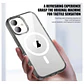Carcasa Para iPhone 16 Plus Transparente MagSafe - Miniatura 2