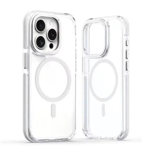 Carcasa Para iPhone 16 Pro Max Transparente MagSafe