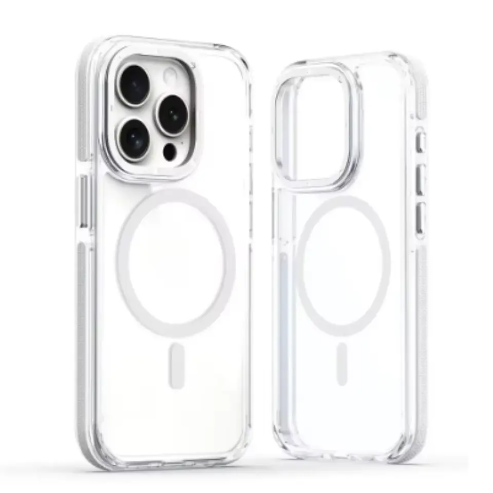 Carcasa Para iPhone 16 Pro Max Transparente MagSafe 1