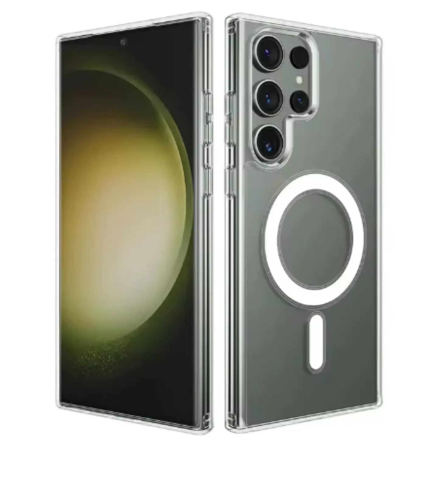 Carcasa Para Samsung S23 Ultra Transparente MagSafe 1