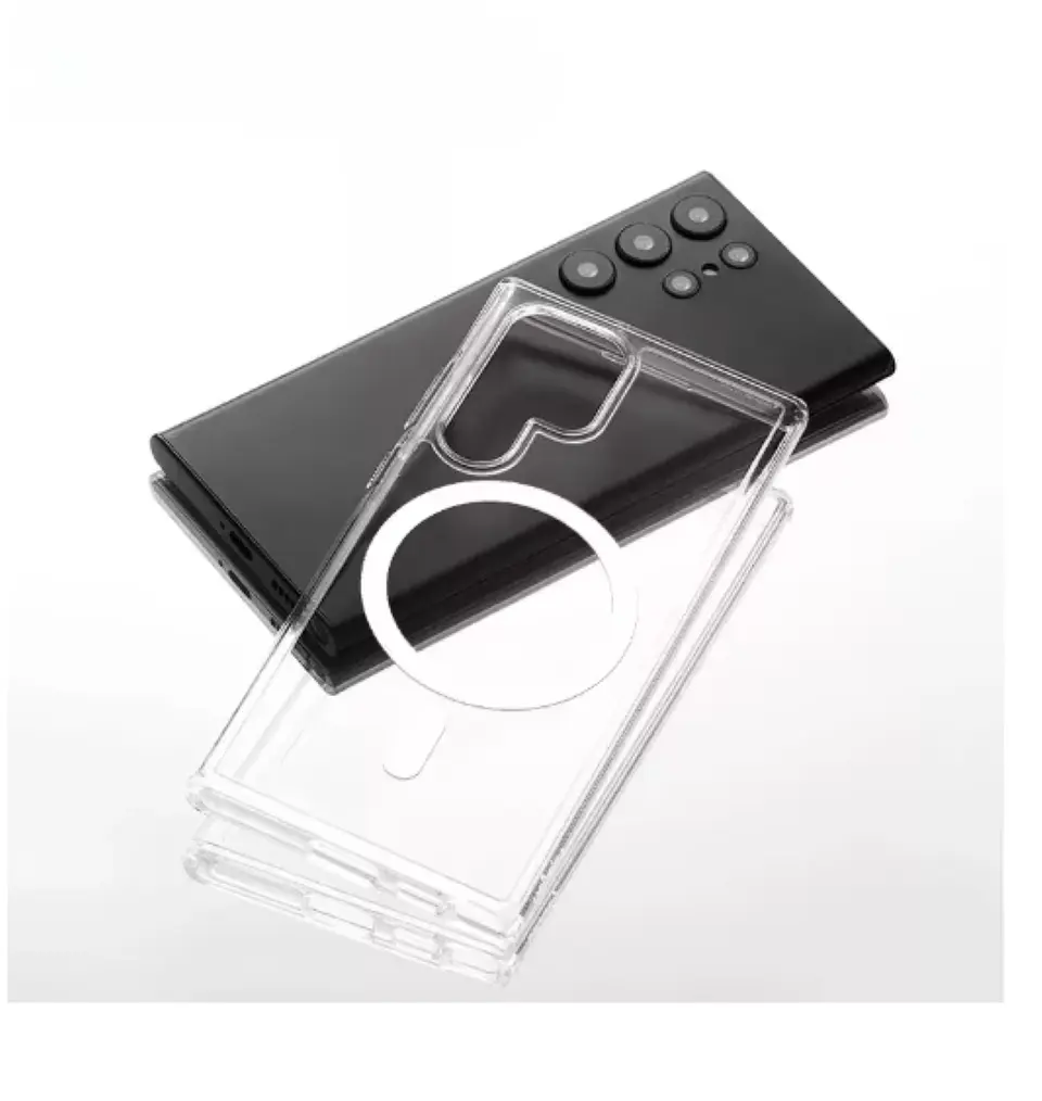 Carcasa Para Samsung S23 Ultra Transparente MagSafe 2