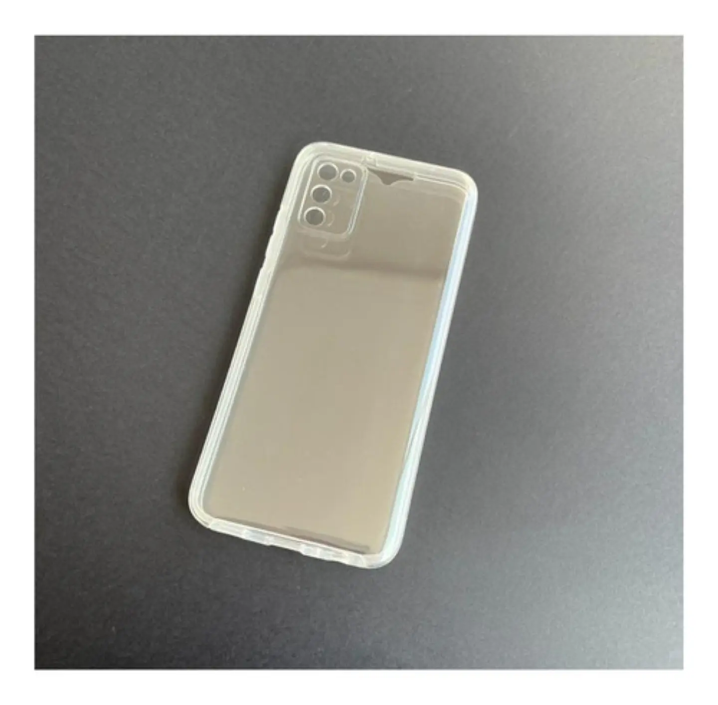 Carcasa 360 Grados Para Samsung A02s Transparente 3