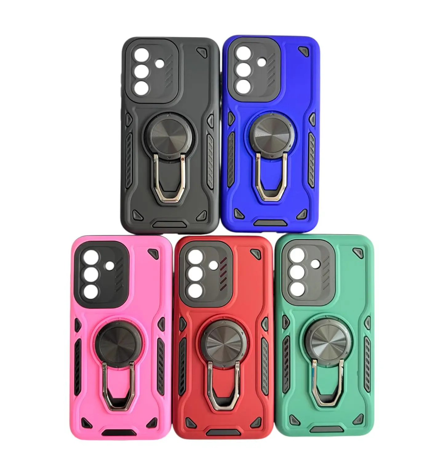 Carcasa Para Samsung A16 5g Anti Golpes Anillo Colores 1