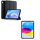 Carcasa Smart Cover Para iPad A16 11th 2025 Negro + Mica - Miniatura 1