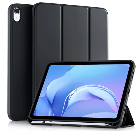 Carcasa Smart Cover Para iPad A16 11th 2025 Negro + Mica
