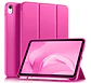 Carcasa Smart Cover Para iPad A16 11th 2025 Fucsia + Mica - Miniatura 2