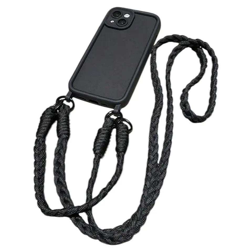 Carcasa Para iPhone 16 Plus Colgante 2 Cordones 1