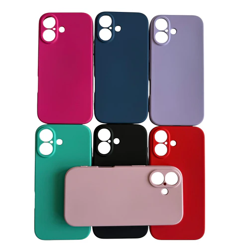 Carcasa Funda Para iPhone 17 Silicona Color