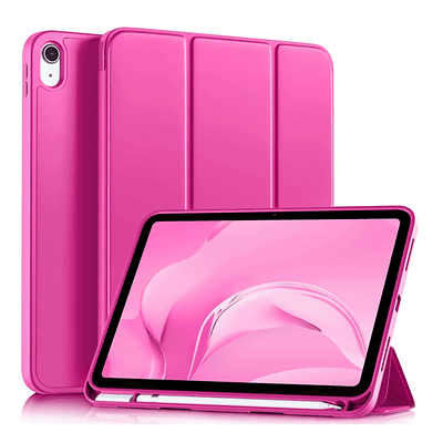 Carcasa Smart Cover Ranura Para iPad Air 4ta 5ta 10.9 Fucsia