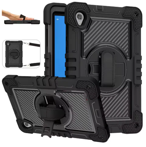 Funda Carcasa Antigolpes 360 Para iPad 10ma 10.9 Con Correa