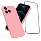 Carcasa Funda Para iPhone 17 Pro Silicona Color + Mica - Miniatura 6