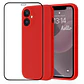 Carcasa Funda Para iPhone 17 Silicona Color + Mica - Miniatura 8