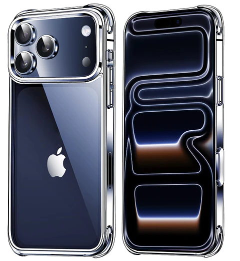 Carcasa Para iPhone 17 Pro Transparente Reforzada