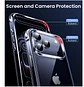 Carcasa Para iPhone 17 Pro Max Transparente Reforzada + Mica - Miniatura 4