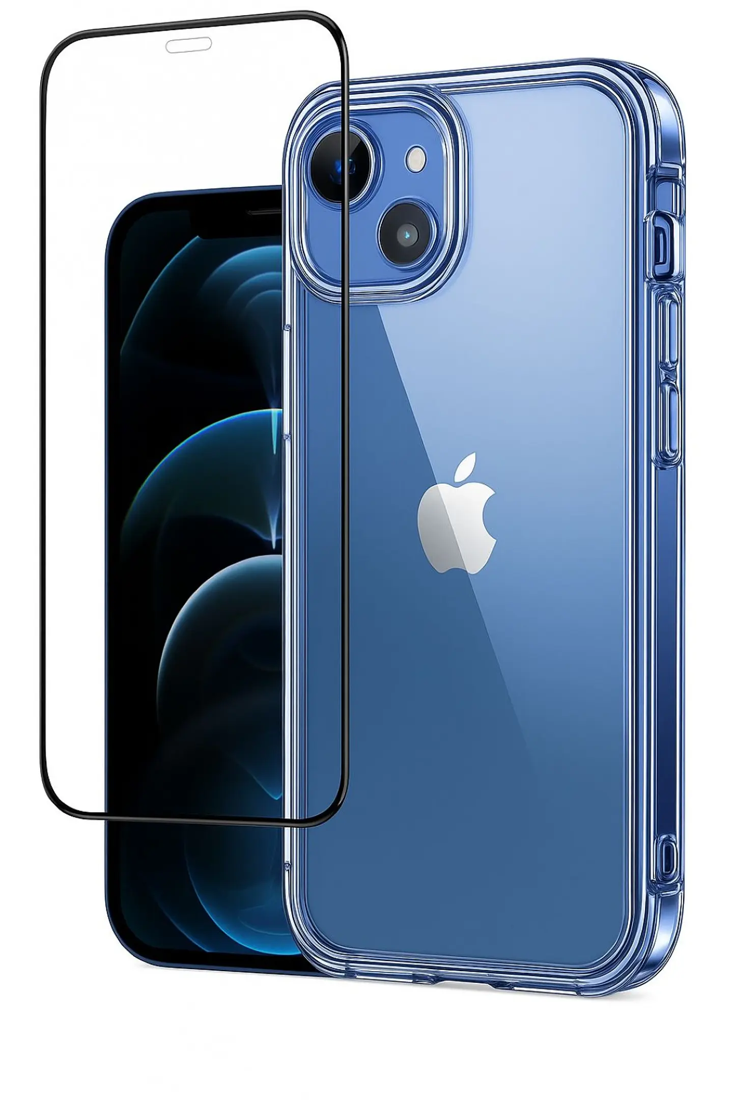 Carcasa Para iPhone 17 Air Transparente Reforzada + Mica 2