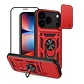 Carcasa Para iPhone 17 Anti Golpes Anillo Rojo + Mica - Miniatura 2