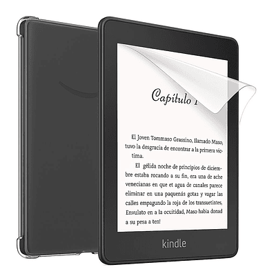 Funda Transparente Para Kindle Paperwhite 12th 2024 7" + Mica