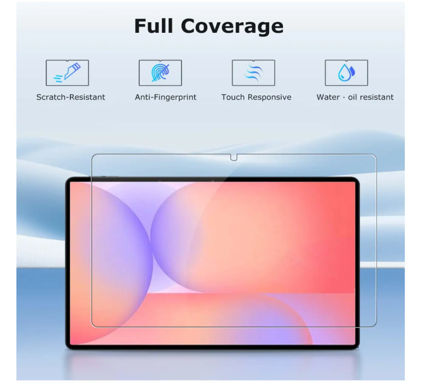 Lámina Mica Vidrio Templado Para Tablet Samsung S10 Lite 2
