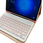 Funda Con Teclado Rosado Para Samsung S10 Lite Español - Miniatura 2