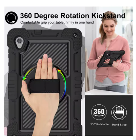 Funda Carcasa Antigolpes 360 Para Tablet S10 Lite Correa
