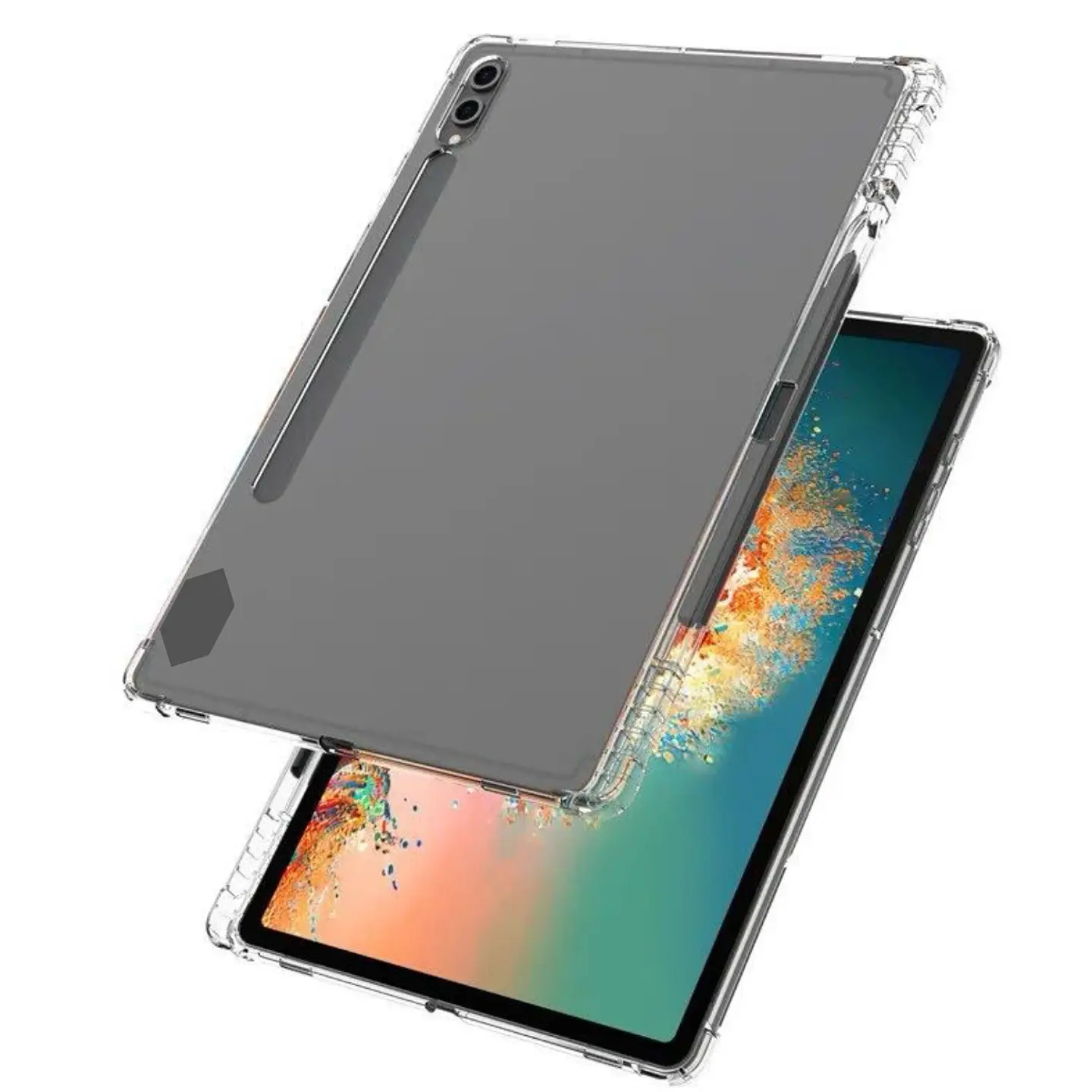 Carcasa Transparente Con Ranura Para Samsung Tab S10 Lite 2