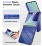 Carcasa Para Samsung Z Flip 7 Transparente Con Bisagra - Miniatura 2