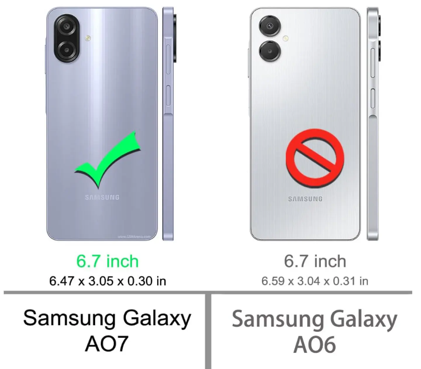 Carcasa Para Samsung A07 Transparente Reforzada 5