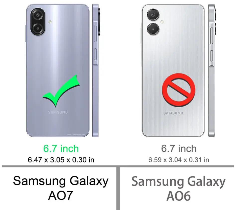 Carcasa Para Samsung A07 Transparente Reforzada 5