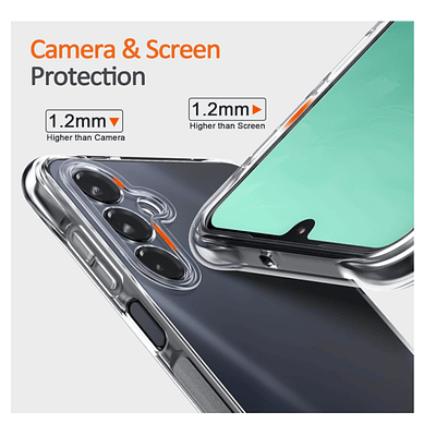 Carcasa Para Samsung A17 5g Transparente Reforzada