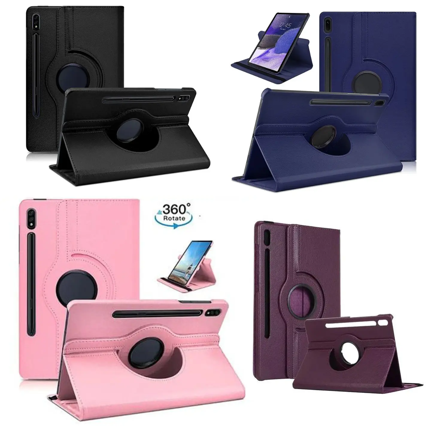 Carcasa Funda Giratoria Para Tablet Samsung S10 Lite 2025 1
