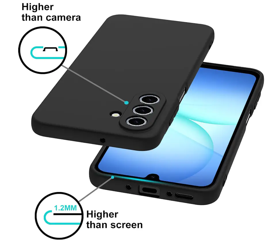 Carcasa Funda Para Samsung S25 Fe Silicona Color 5