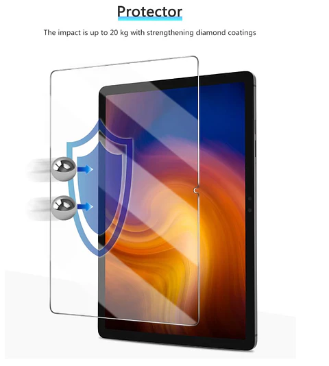 Mica Lámina De Vidrio Templado Para Samsung Tab S10 Fe+