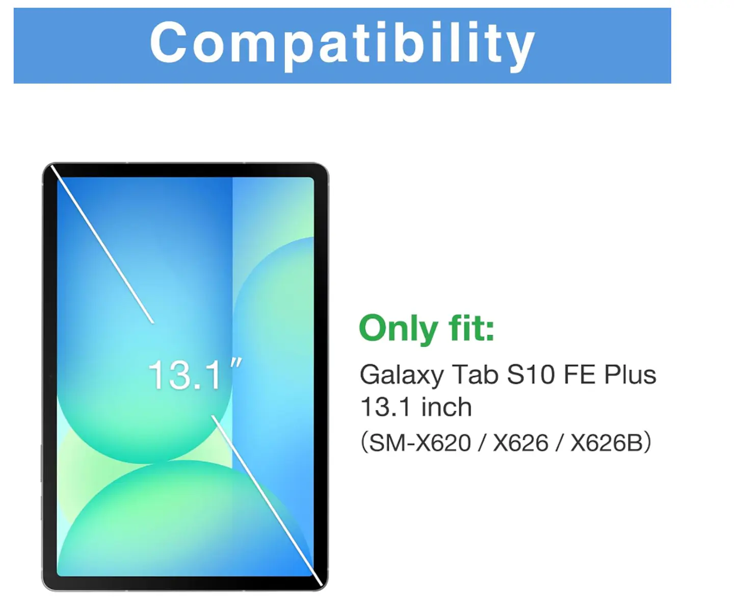 Mica Lámina De Vidrio Templado Para Samsung Tab S10 Fe+ 4