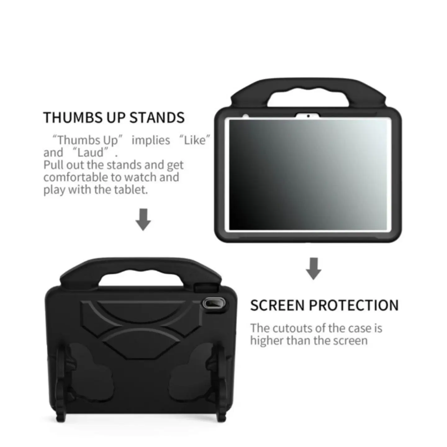 Carcasa Niños Antigolpes Para Tablet Samsung S10 Lite 10.9 10