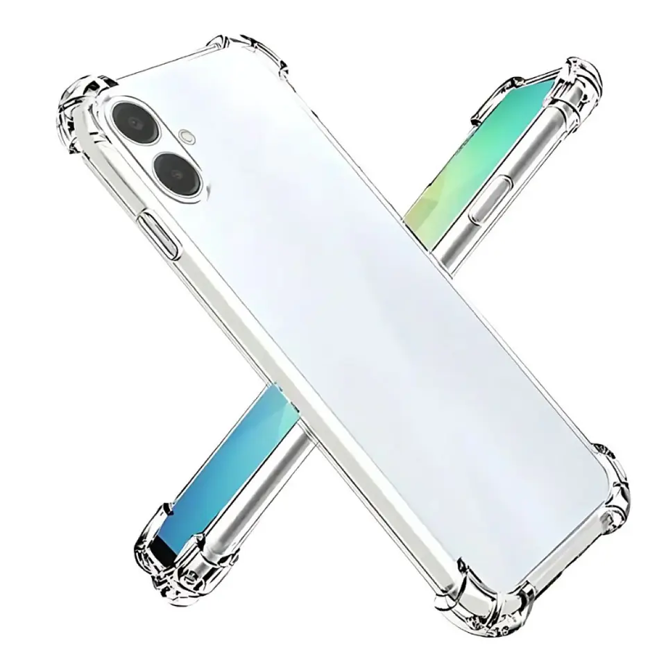 Carcasa Para Samsung A06 5g Transparente Reforzada 1