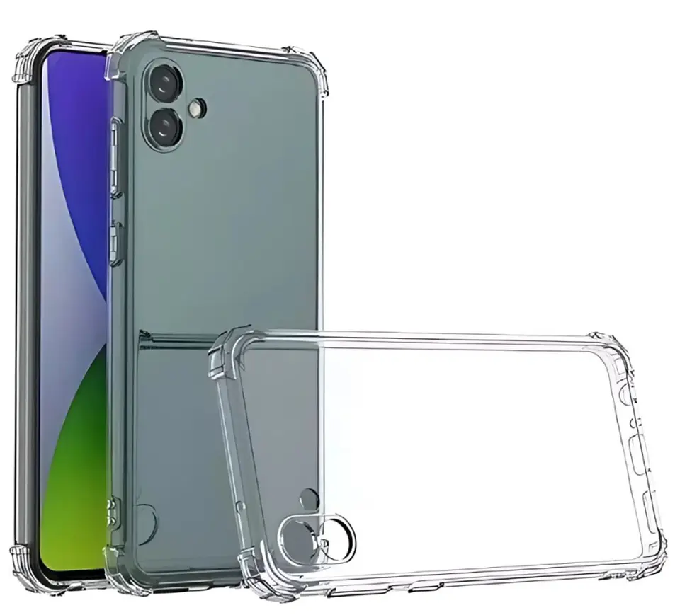 Carcasa Para Samsung A06 5g Transparente Reforzada 2