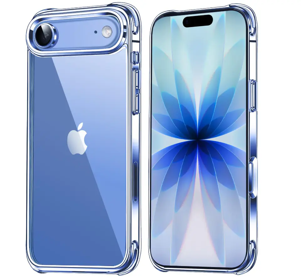 Carcasa Para iPhone 17 Air Transparente Reforzada 2