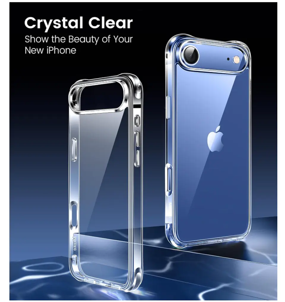 Carcasa Para iPhone 17 Air Transparente Reforzada 3