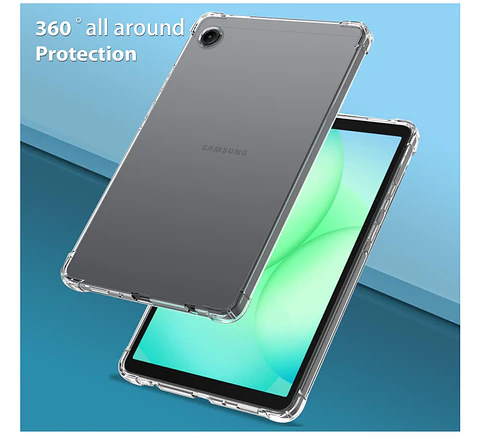 Carcasa Transparente Reforzada Para Tablet Samsung A11 2025