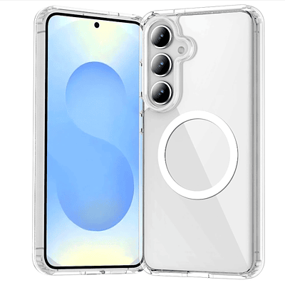 Carcasa Para Samsung S25 Plus Transparente MagSafe