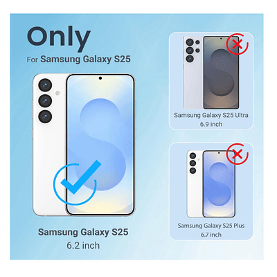Carcasa Para Samsung S25 Transparente MagSafe