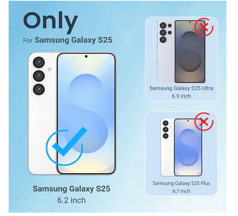Carcasa Para Samsung S25 Transparente MagSafe
