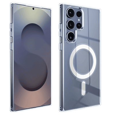 Carcasa Para Samsung S25 Ultra Transparente MagSafe