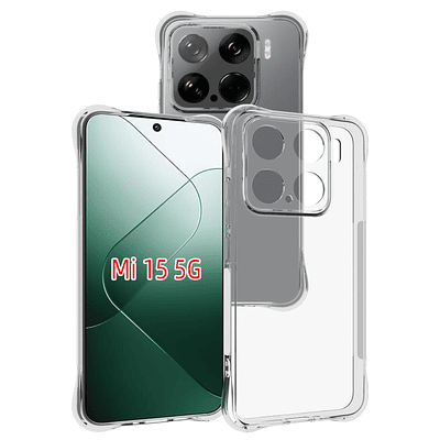 Carcasa Para Xiaomi 15 5g Transparente Reforzada