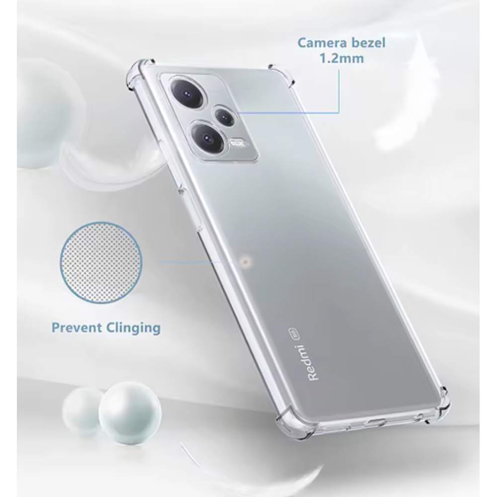 Carcasa Para Xiaomi 15c 4g/ 5g Transparente Reforzada