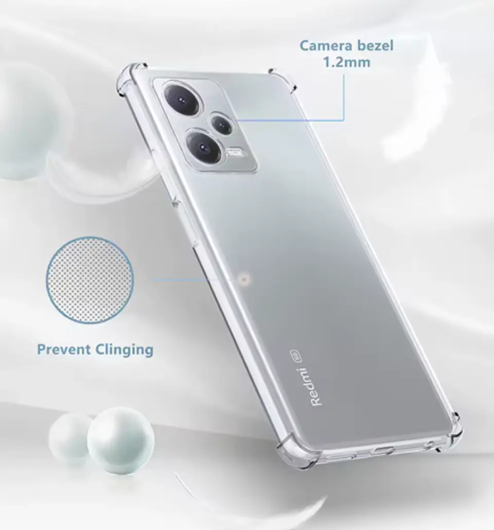 Carcasa Para Xiaomi 15c 4g/ 5g Transparente Reforzada 3